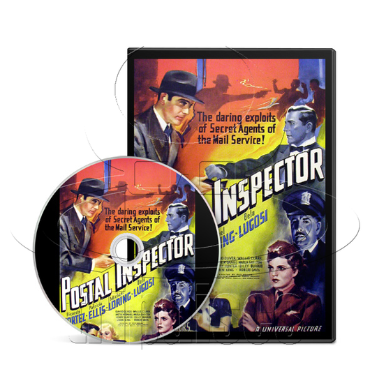 Postal Inspector (1936) Crime, Drama (DVD)