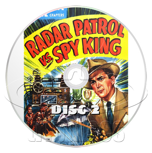Radar Patrol vs. Spy King (1949) Action, Adventure, Crime (2 x DVD)