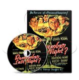 Remember Last Night? (1935) Comedy, Crime, Mystery (DVD)