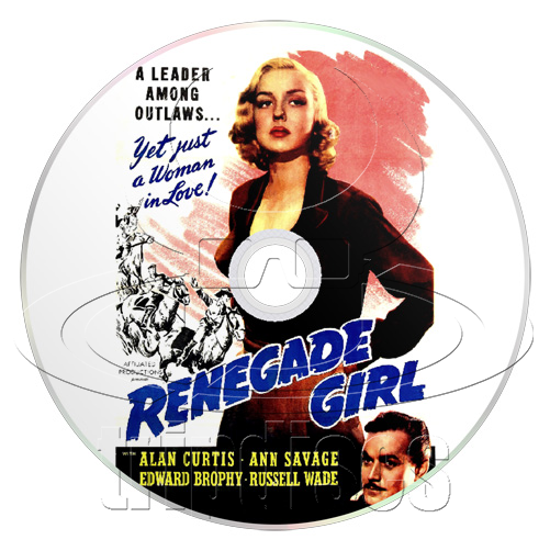 Renegade Girl (1946) Western (DVD)