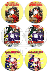Republic Serials Superheroes Volume 1 (1941-1944) Action, Adventure, Sci-Fi, Fantasy (6 x DVD)