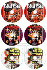 Republic Serials Superheroes Volume 2 (1940-1950) Action, Adventure, Sci-Fi, Crime (6 x DVD)