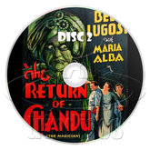 The Return of Chandu (1934) Horror, Adventure, Fantasy (2 x DVD)