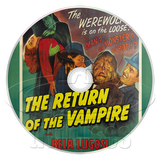 The Return of the Vampire (1943-1944) Drama, Horror (DVD)