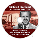 Richard Diamond Sings - Music from the Old Time Radio Show by Dick Powell (OTR) (mp3 CD)