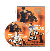 Santa Fe Trail (1940) Adventure, Biography, Drama (DVD)