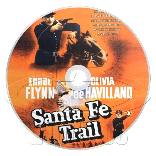 Santa Fe Trail (1940) Adventure, Biography, Drama (DVD)