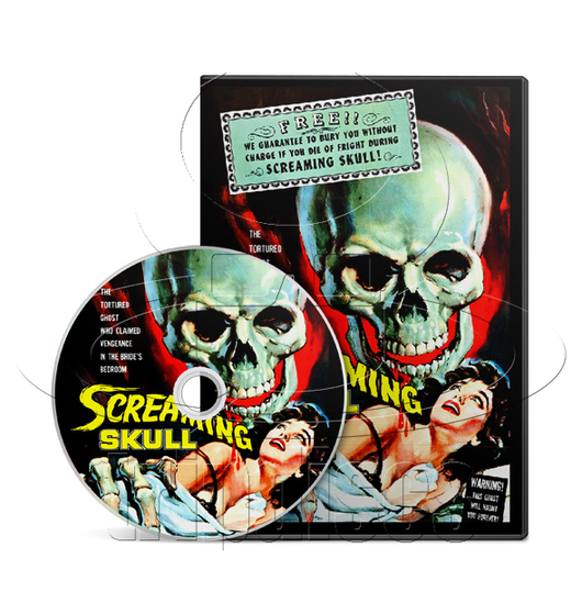 The Screaming Skull (1958) Horror, Thriller (DVD)