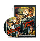 Secret Service in Darkest Africa (aka. Man Hunt in the African Jungle) (1943) Action, Adventure, War (2 x DVD)