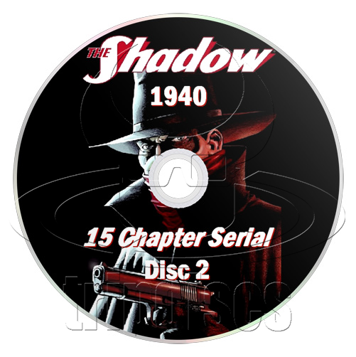 The Shadow (1940) Action, Crime, Drama (2 x DVD)