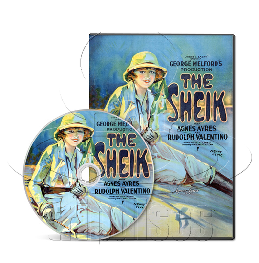 The Sheik (1921) Adventure, Drama, Romance (DVD)