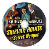 Sherlock Holmes and the Secret Weapon (1942) Adventure, Crime, Drama (DVD)