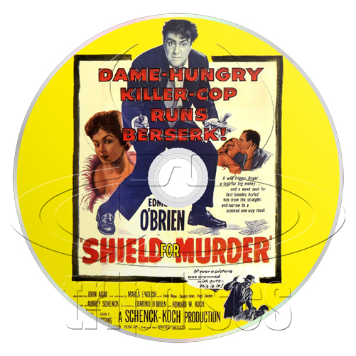 Shield for Murder (1954) Crime, Drama, Film-Noir (DVD)