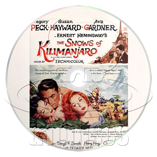 The Snows of Kilimanjaro (1952) Adventure, Drama, Romance (DVD)