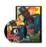 Son of Zorro (1947) Western (2 x DVD)