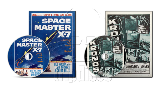 Space Master X-7 (1958) Kronos (1957) Action, Drama, Horror, Sci-Fi, Thriller (2 x DVD)