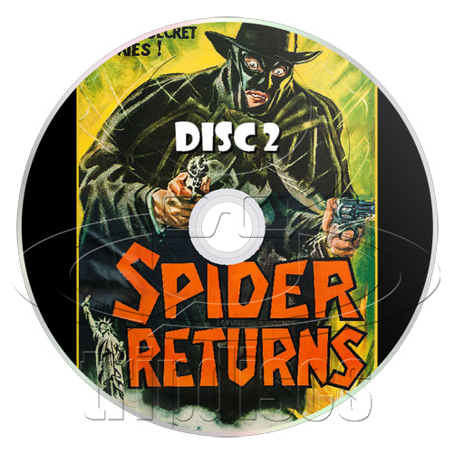 The Spider Returns (1941) Action, Crime, Adventure (2 x DVD)