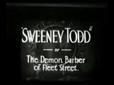 Sweeney Todd (1928) Crime, Drama (DVD) Visually Enhanced