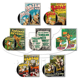 Tarzan Movie Collection: Tarzan of the Apes (1918), Tarzan the Ape Man (1932), Tarzan the Fearless (1933), The New Adventures of Tarzan (1935), Tarzan and the Green Goddess (1938), Tarzan's Revenge (1938), Tarzan and the Trappers (1958) (7 x DVD)