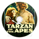 Tarzan of the Apes (1918) Action, Adventure (DVD)