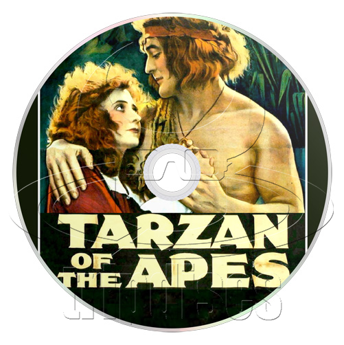Tarzan of the Apes (1918) Action, Adventure (DVD)