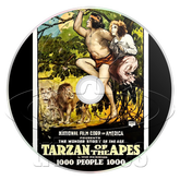 Tarzan of the Apes (1918) Action, Adventure (DVD)