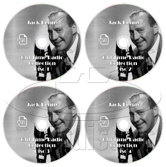 The Jack Benny Program - Old Time Radio Collection (OTR) (4 x mp3 DVD)