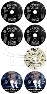 The Twilight Zone, The Clock, The Zero Hour - Old Time Radio Collection (OTR) (7 x mp3 CD)