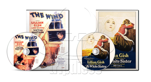 The White Sister (1923) + The Wind (1928) Drama, Romance, Thriller (DVD)