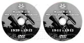 World War II (WW2) News Broadcasts - Old Time Radio (OTR) (2 x mp3 DVD)