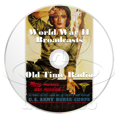 World War II (WW2) News Broadcasts - Old Time Radio (OTR) (mp3 CD)