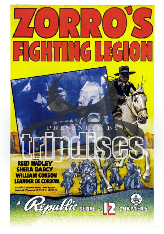 Zorro's Fighting Legion (1939) Action, Western (Entertainment Suite)
