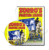 Zorro's Fighting Legion (1939) Action, Western (2 x DVD)